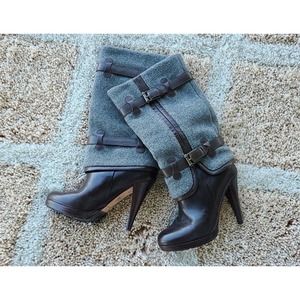 Cole Haan X Nike‎ Air Wool Top Boots Size 4.5B